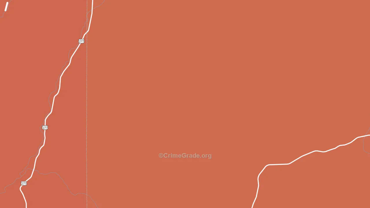 Loma Alta, TX Map of Drug-Related Crime Rates