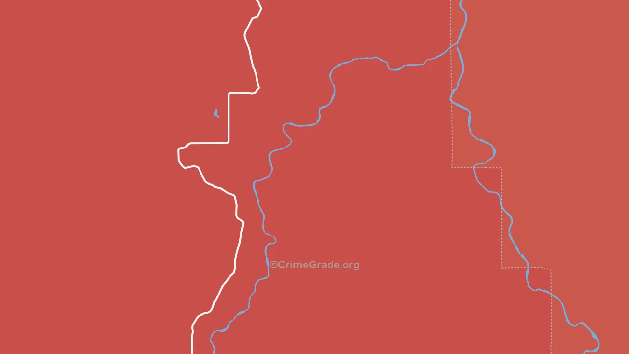 Looking Glass, OR Map of Drug-Related Crime Rates