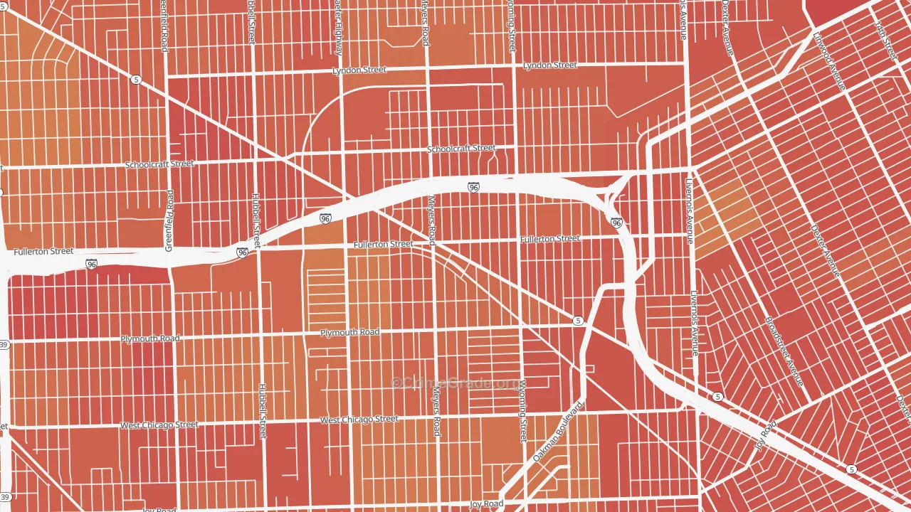 MacKenzie, Detroit, MI Map of Drug-Related Crime Rates