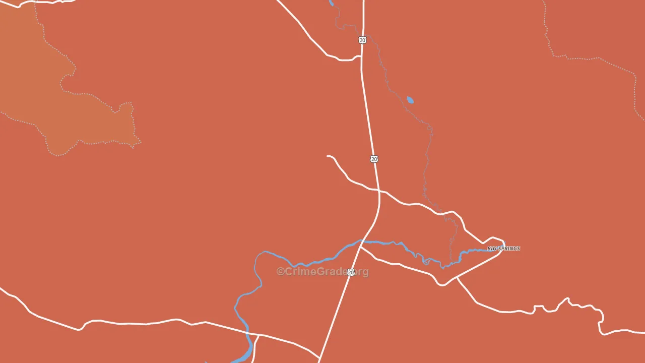 Macks Inn, ID Map of Drug-Related Crime Rates