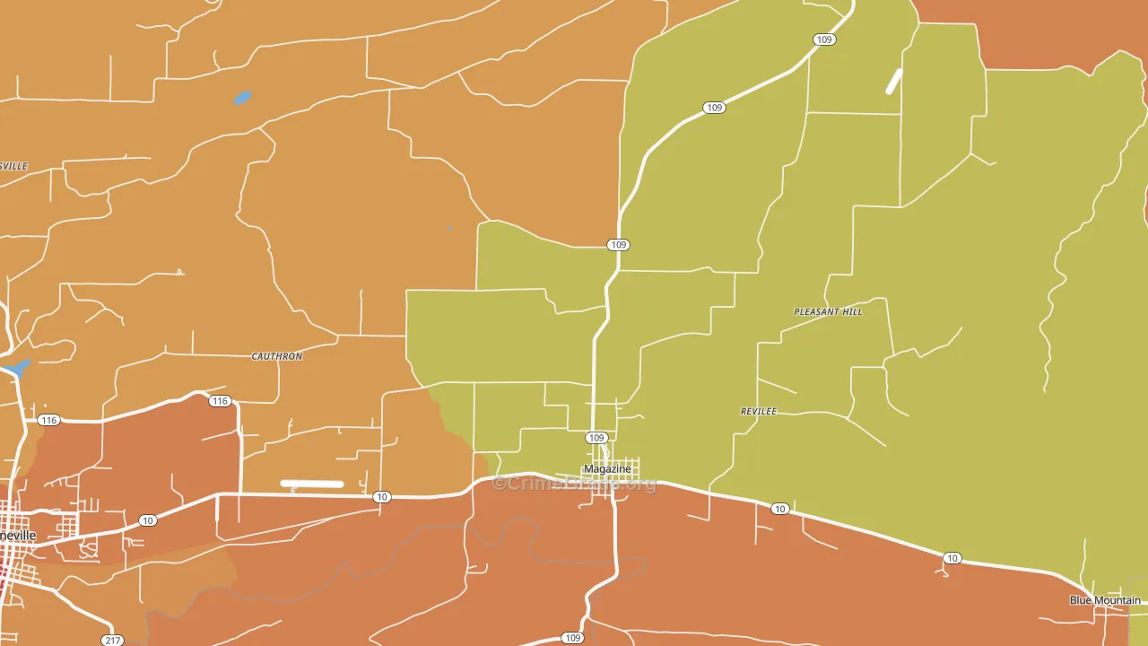 Magazine, AR Map of Drug-Related Crime Rates