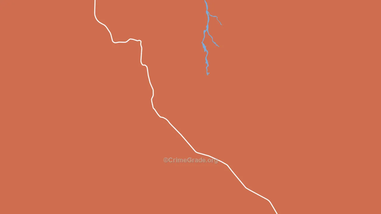 Magdalena, NM Map of Drug-Related Crime Rates