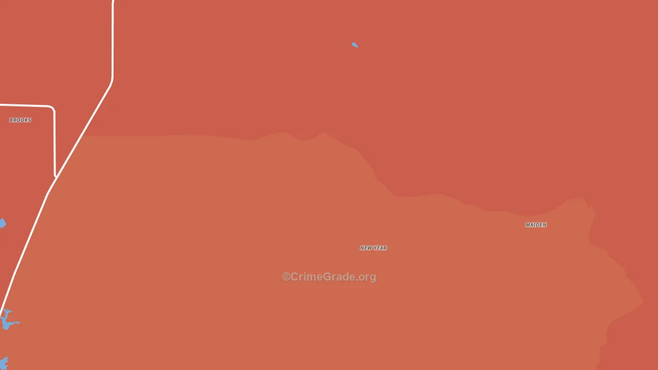 Maiden, MT Map of Drug-Related Crime Rates