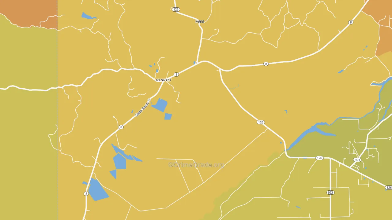 Manifest, LA Map of Drug-Related Crime Rates