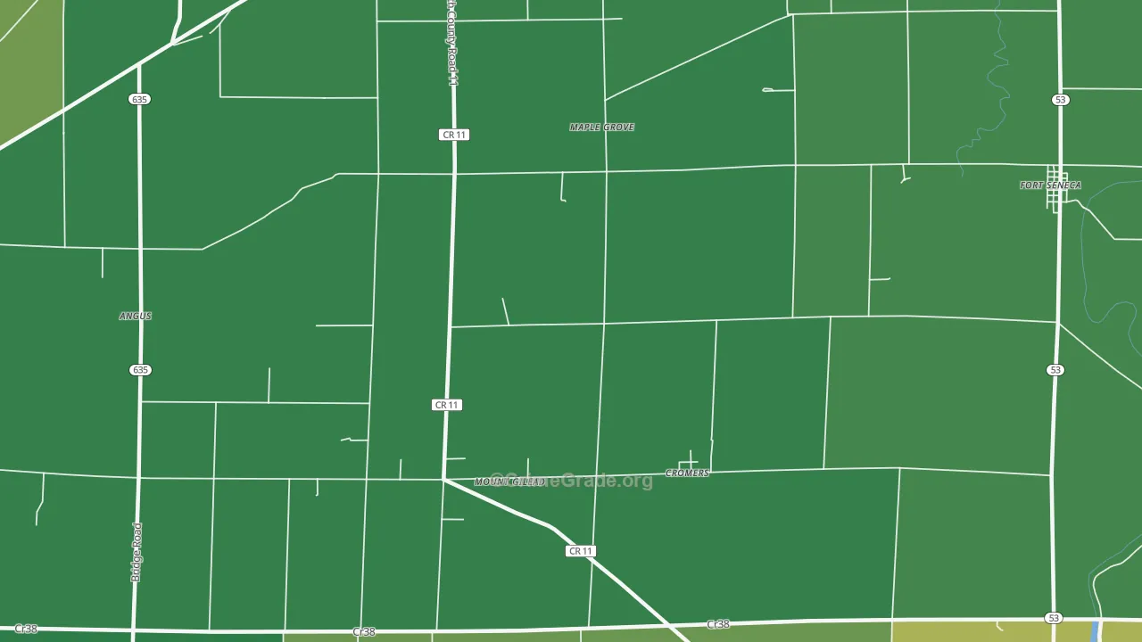 Maple Grove, OH Map of Drug-Related Crime Rates