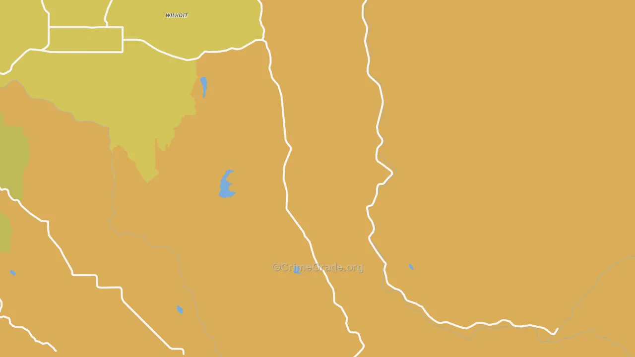 Marion, OR Map of Drug-Related Crime Rates