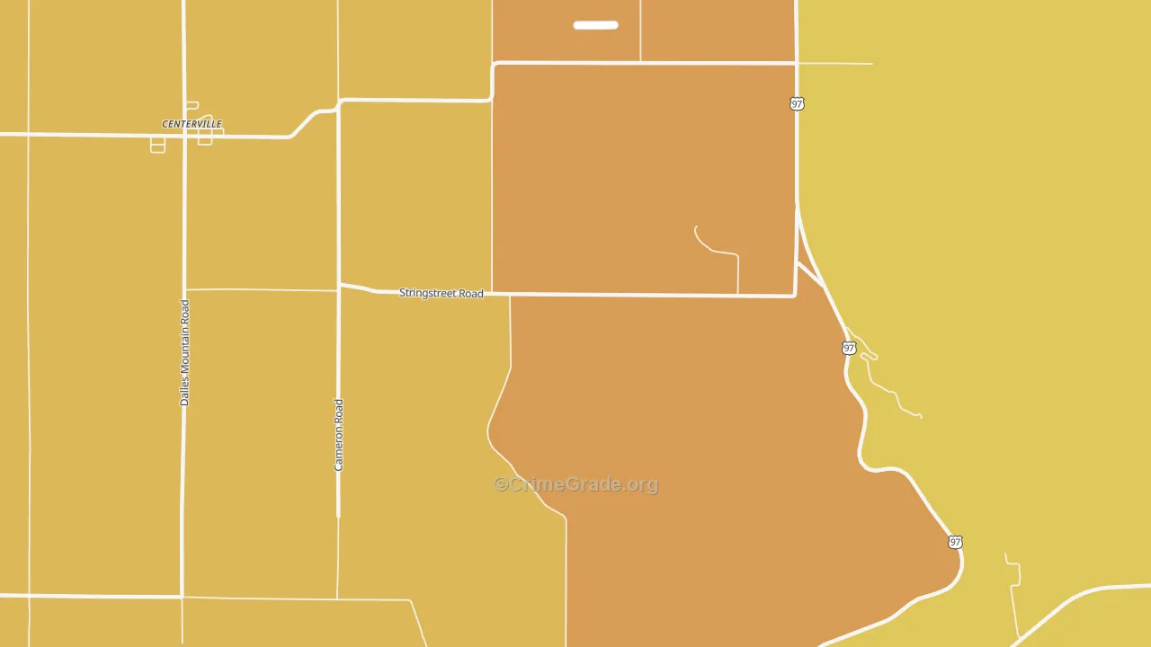 Maryhill, WA Map of Drug-Related Crime Rates