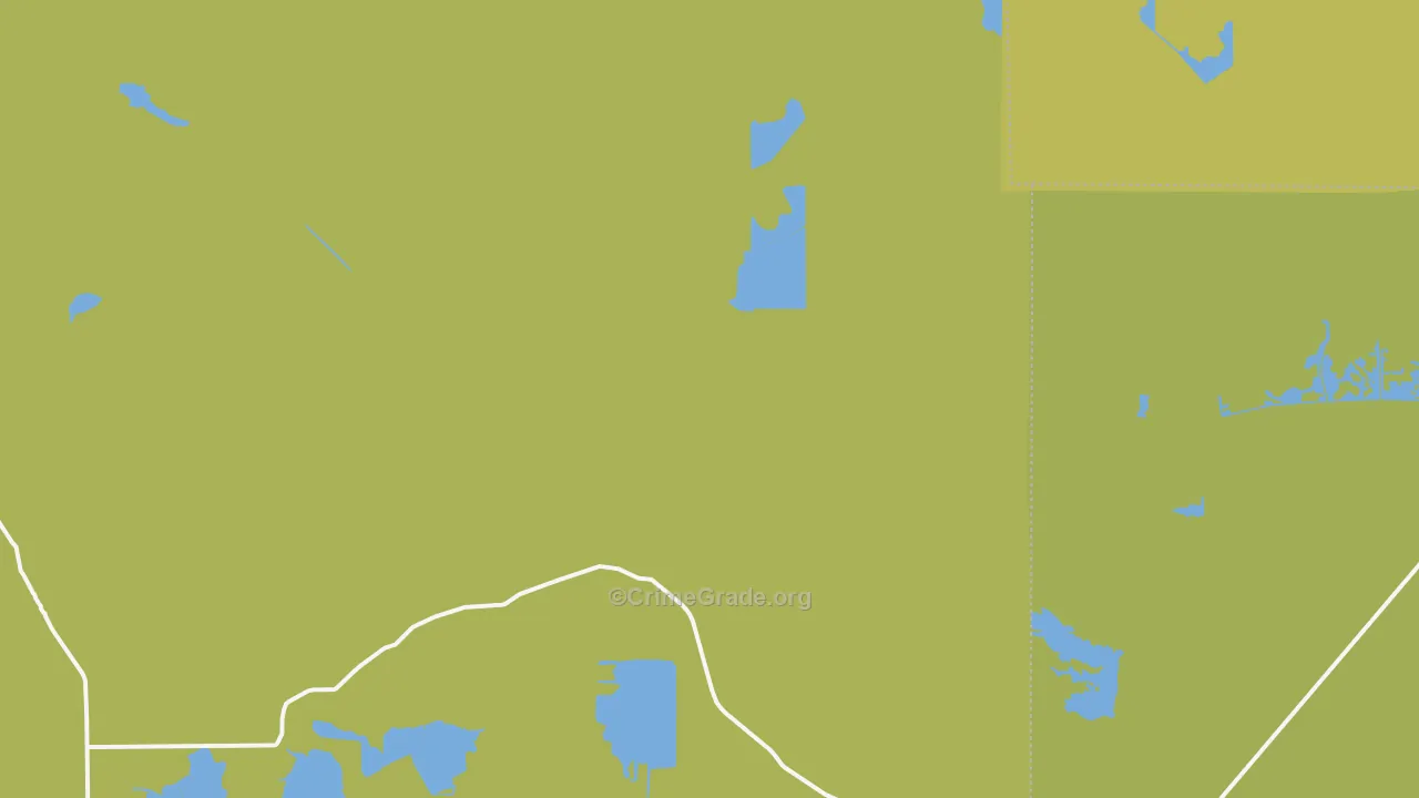 Mather, WI Map of Drug-Related Crime Rates