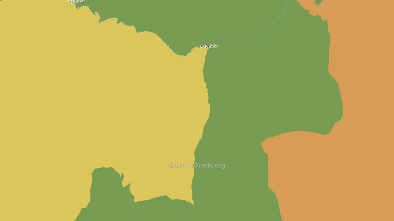 Maudlow, MT Map of Drug-Related Crime Rates