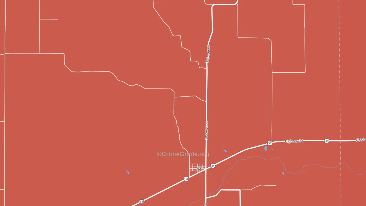 Max, NE Map of Drug-Related Crime Rates