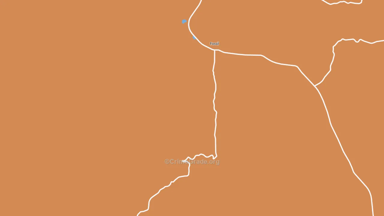 Mayville, OR Map of Drug-Related Crime Rates