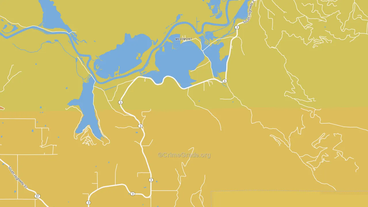 Medimont, ID Map of Drug-Related Crime Rates
