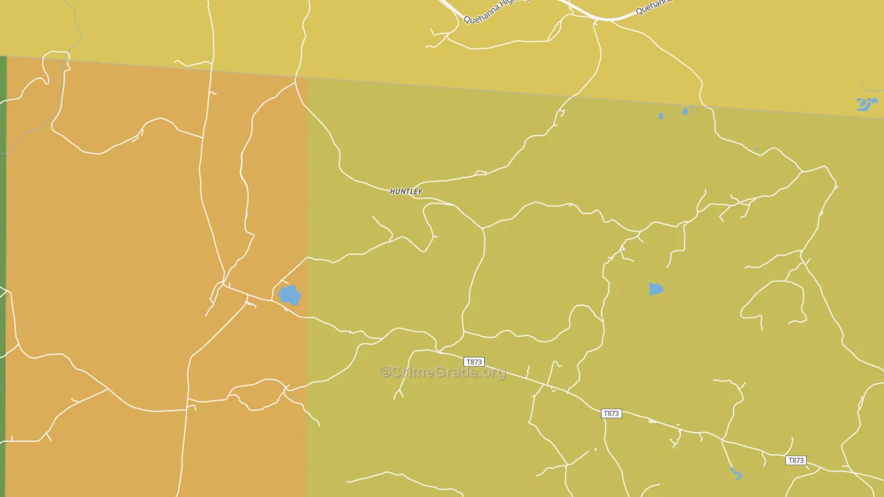 Medix Run, PA Map of Drug-Related Crime Rates