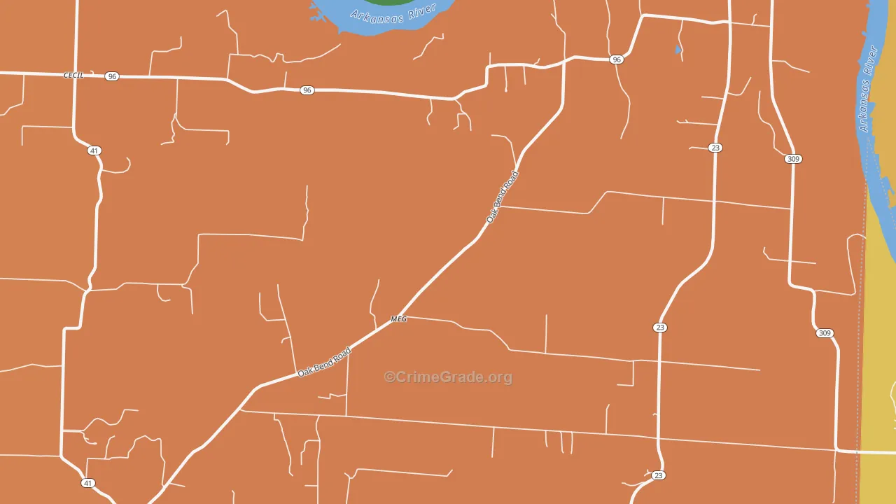 Meg, AR Map of Drug-Related Crime Rates