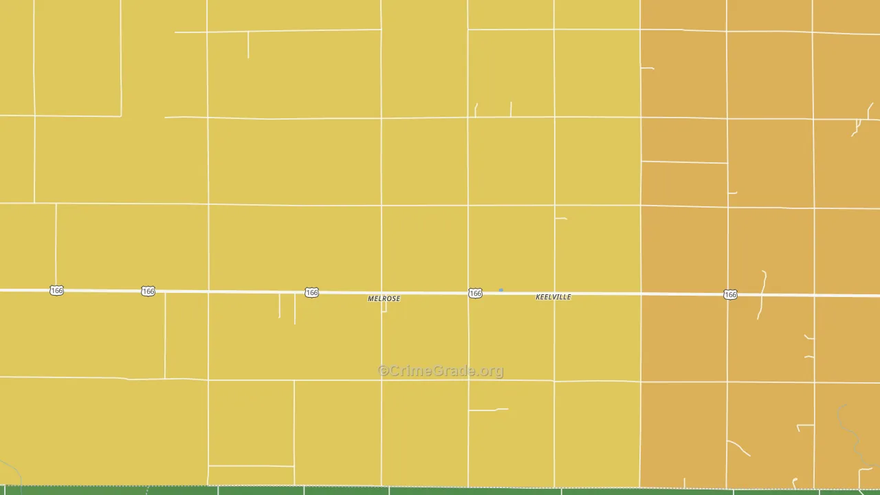 Melrose, KS Map of Drug-Related Crime Rates