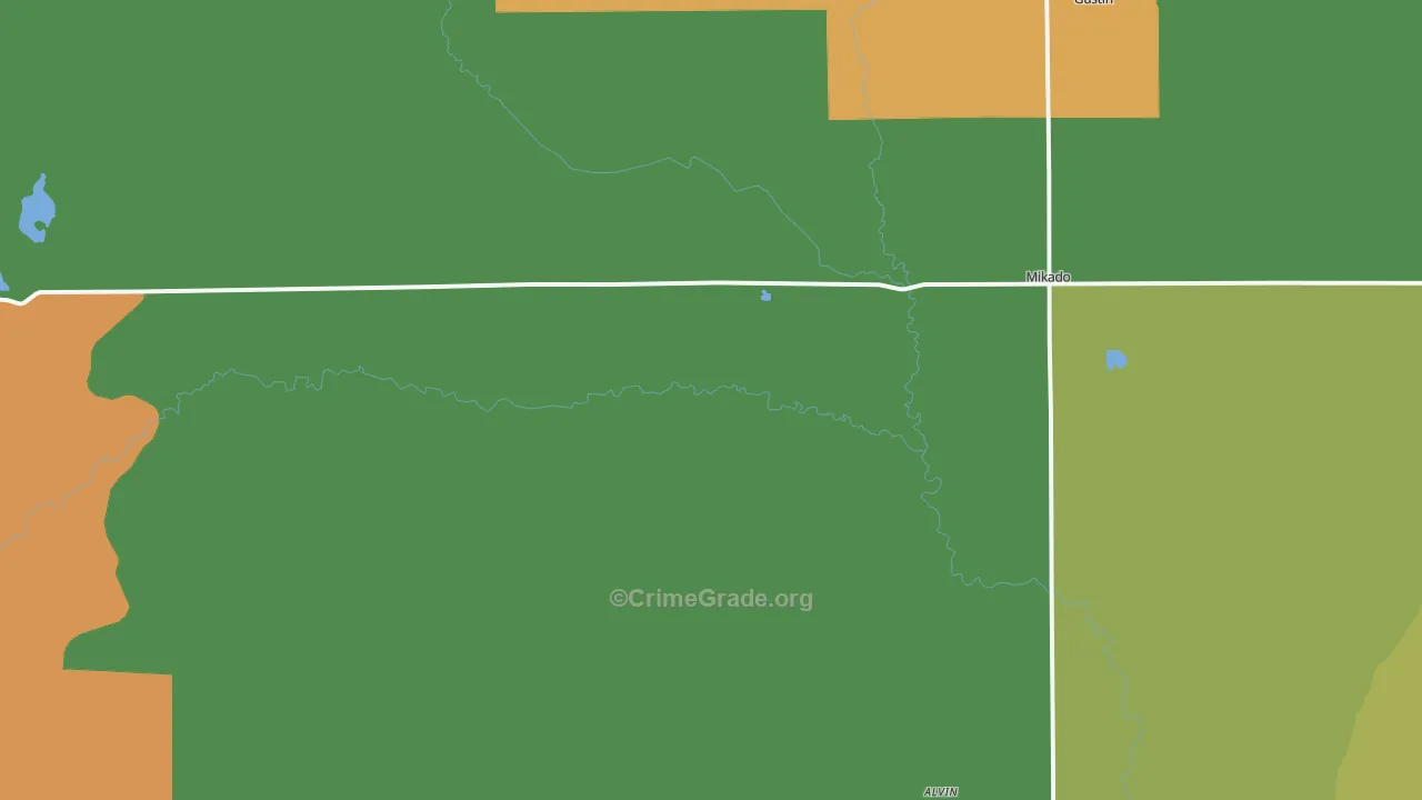 Mikado, MI Map of Drug-Related Crime Rates