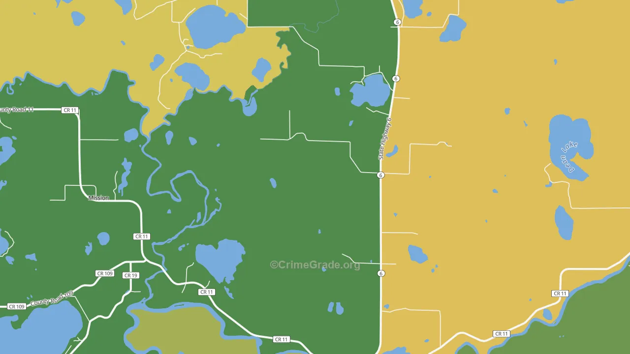 Mission, MN Map of Drug-Related Crime Rates