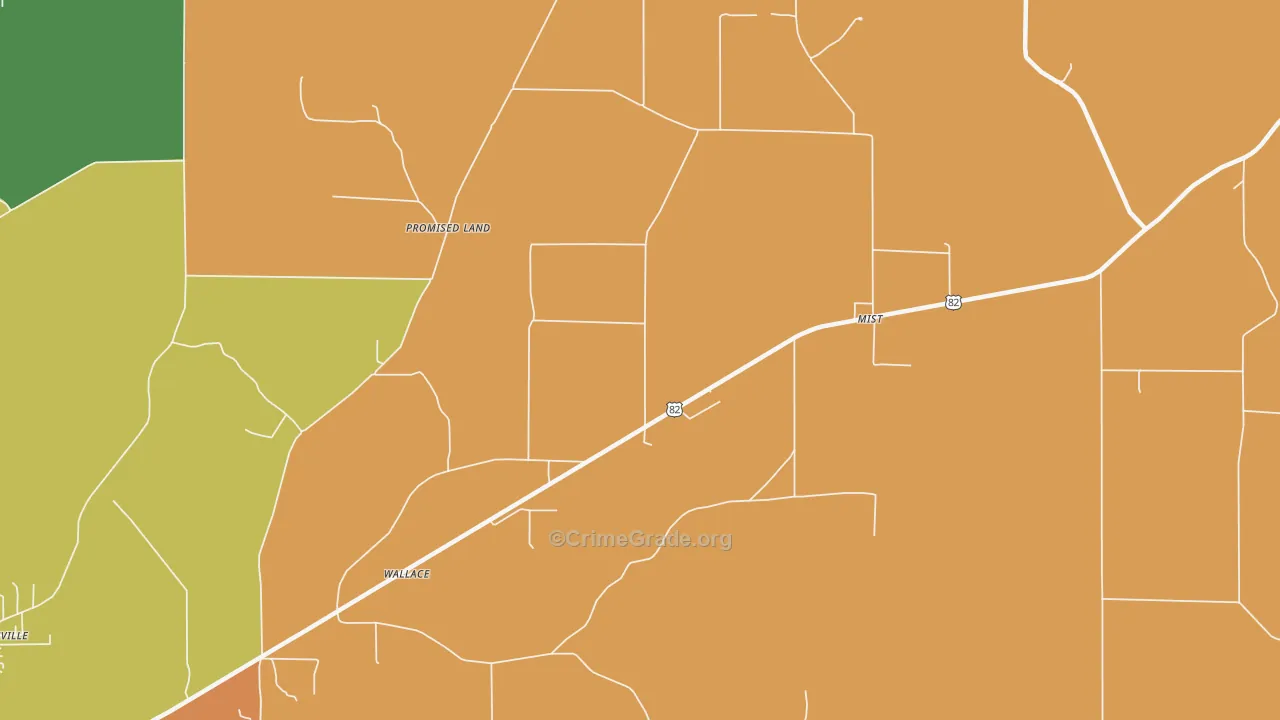Mist, AR Map of Drug-Related Crime Rates