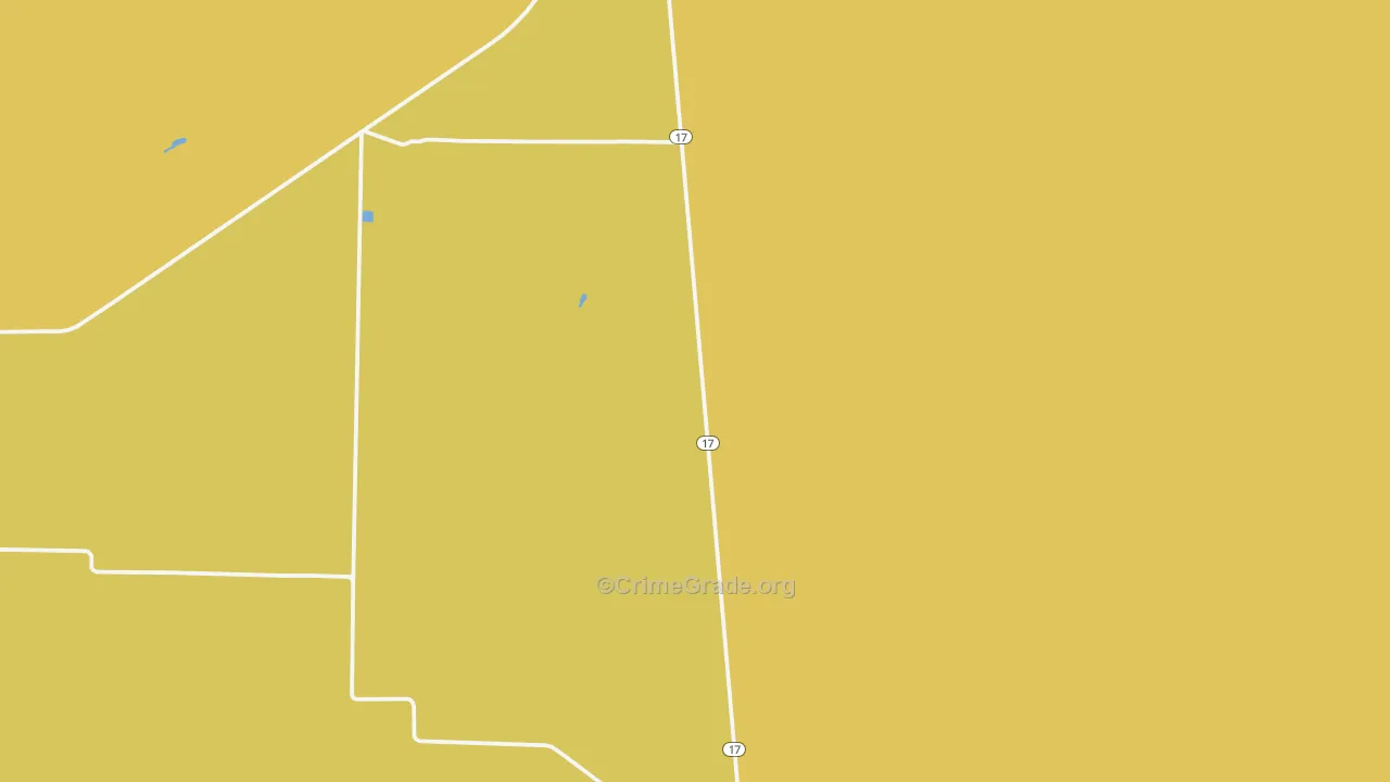 Moffat, CO Map of Drug-Related Crime Rates