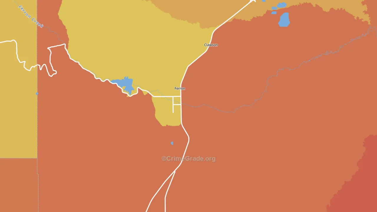 Molen, UT Map of Drug-Related Crime Rates