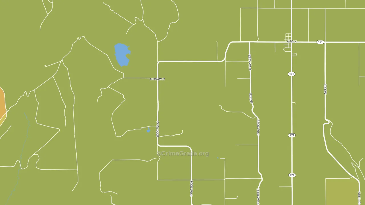 Monarch, UT Map of Drug-Related Crime Rates