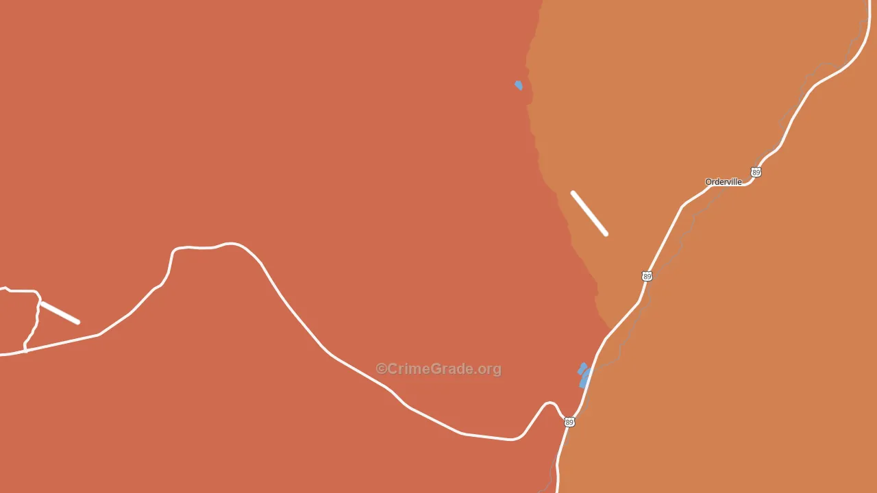 Mount Carmel, UT Map of Drug-Related Crime Rates