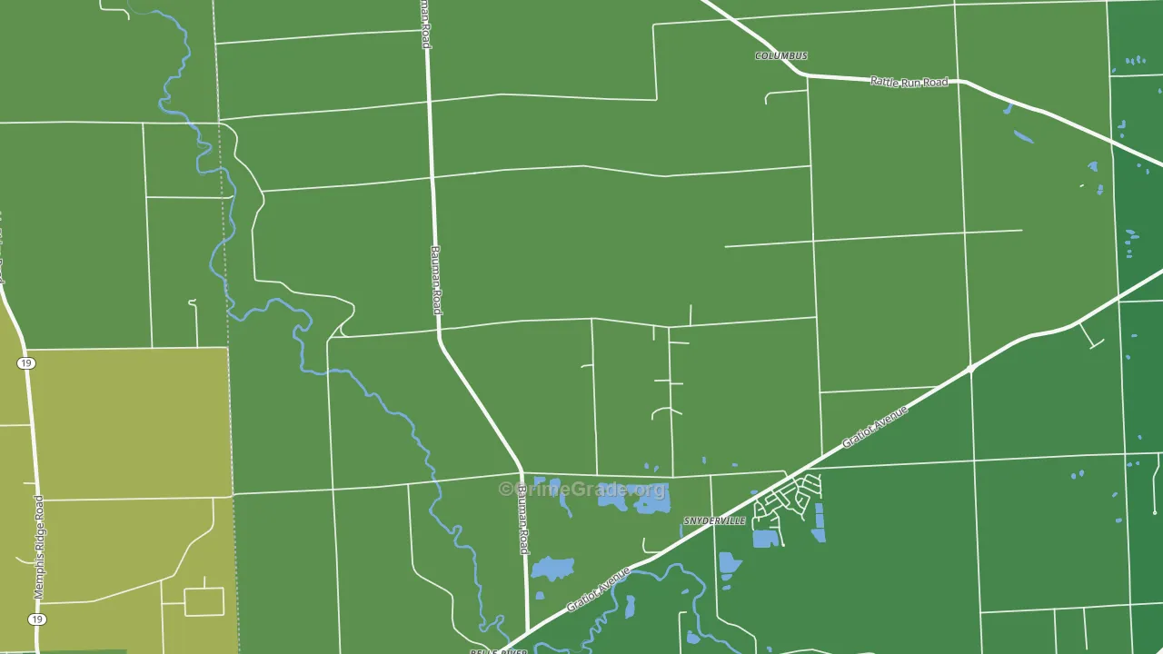 Mount Vernon, MI Map of Drug-Related Crime Rates