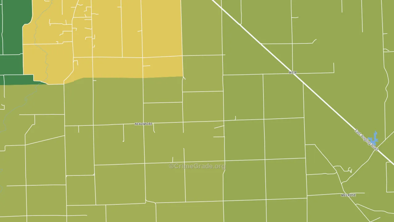 Neadmore, IL Map of Drug-Related Crime Rates