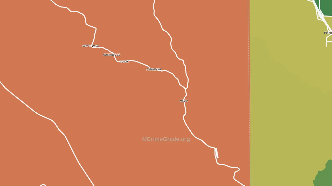 Nemo, SD Map of Drug-Related Crime Rates