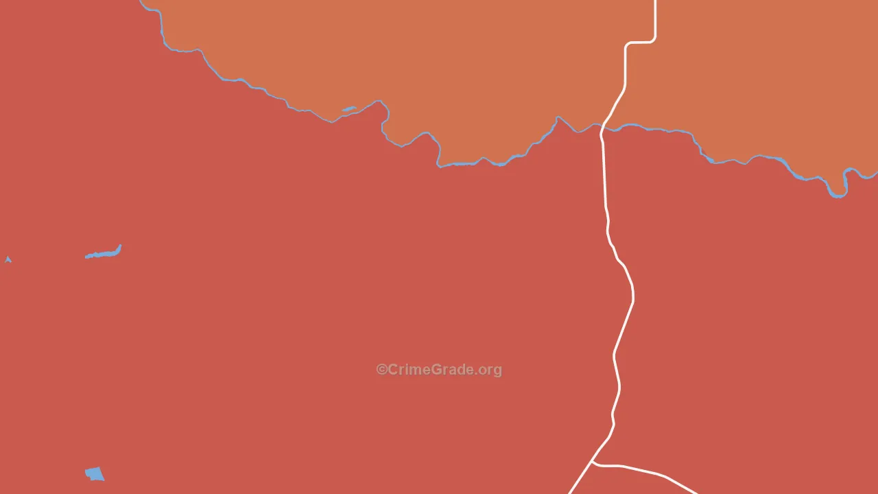 Nenzel, NE Map of Drug-Related Crime Rates