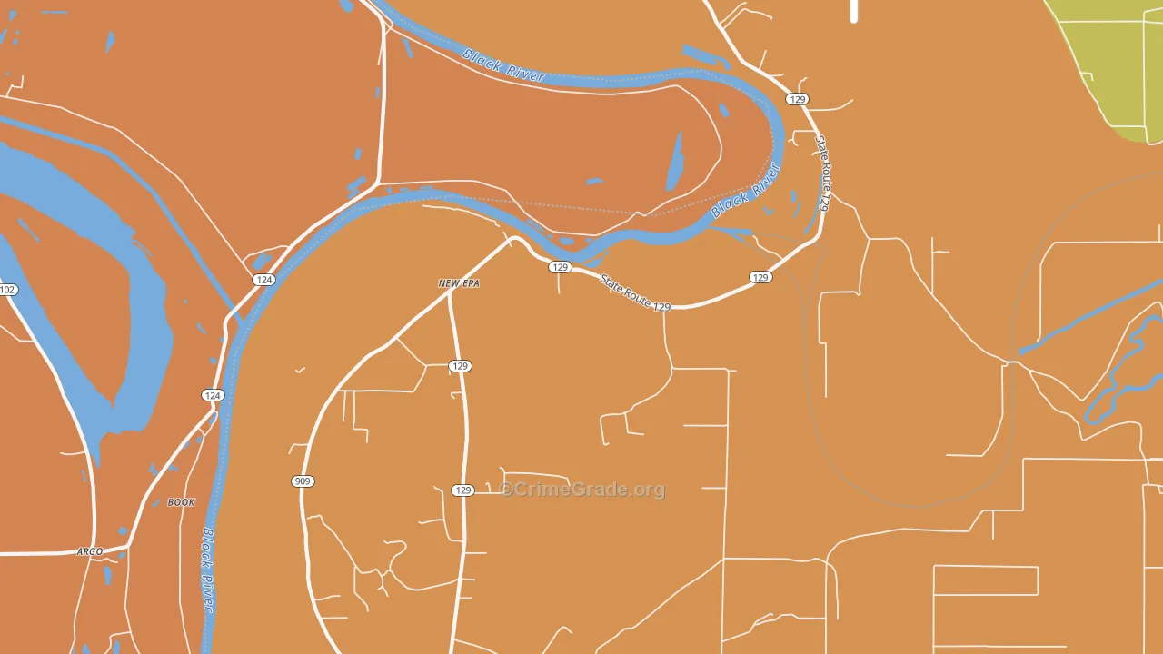 New Era, LA Map of Drug-Related Crime Rates
