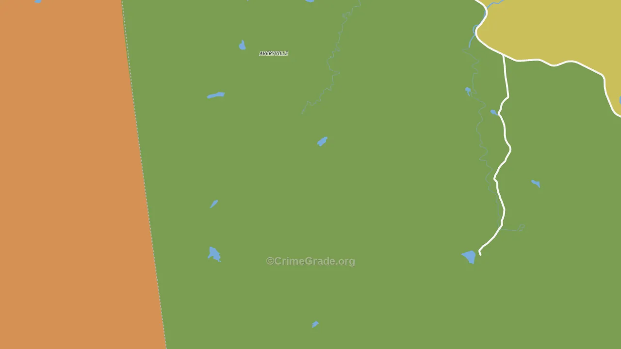 North Pole, NY Map of Drug-Related Crime Rates