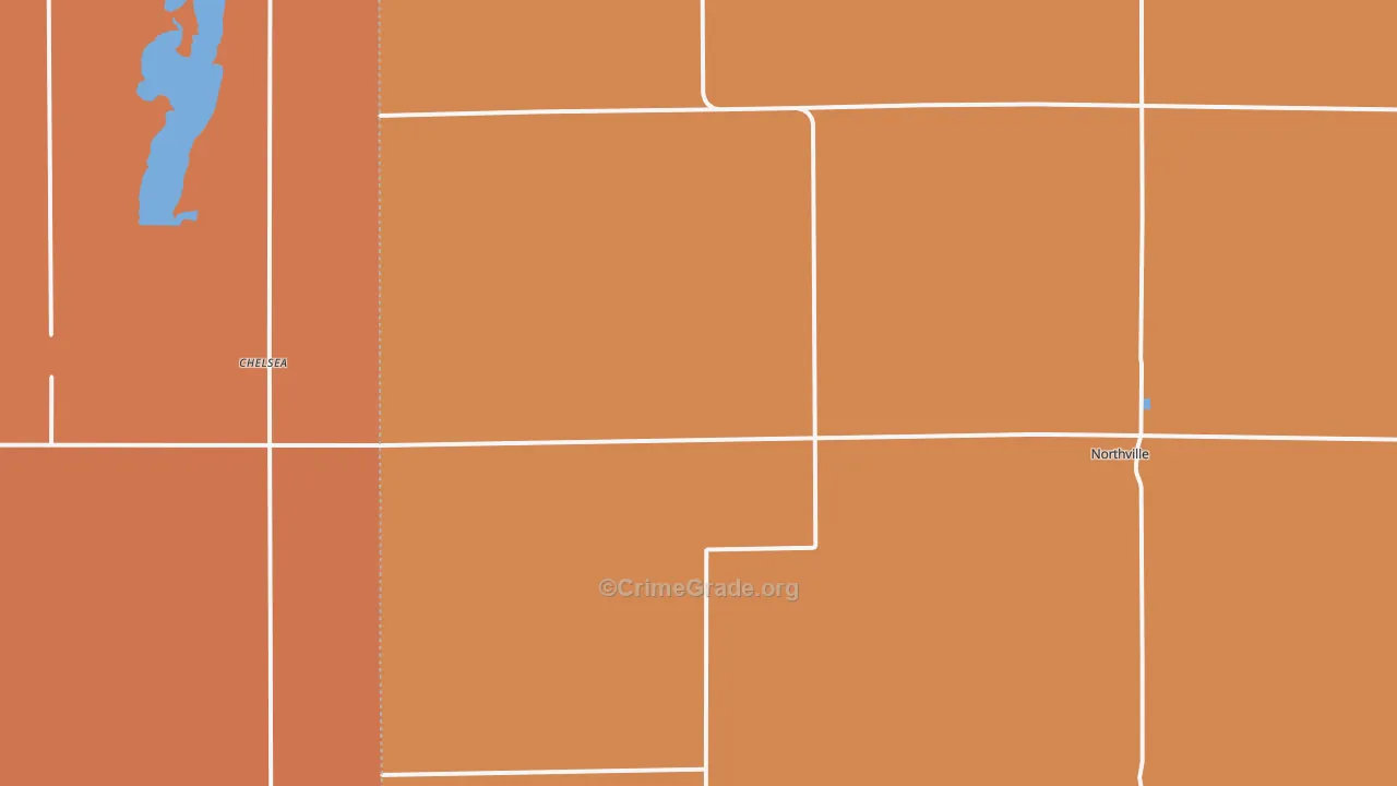 Northville, SD Map of Drug-Related Crime Rates