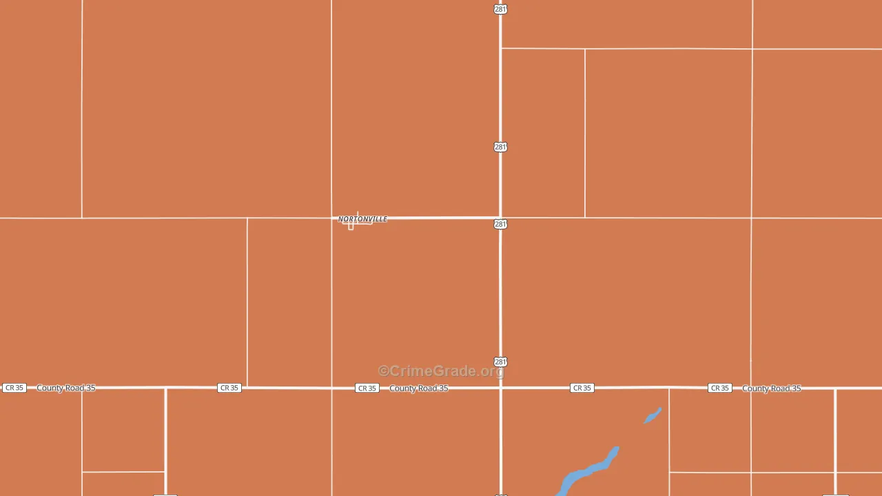 Nortonville, ND Map of Drug-Related Crime Rates