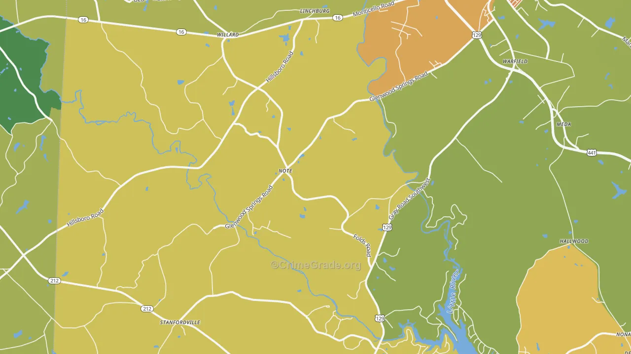 Note, GA Map of Drug-Related Crime Rates