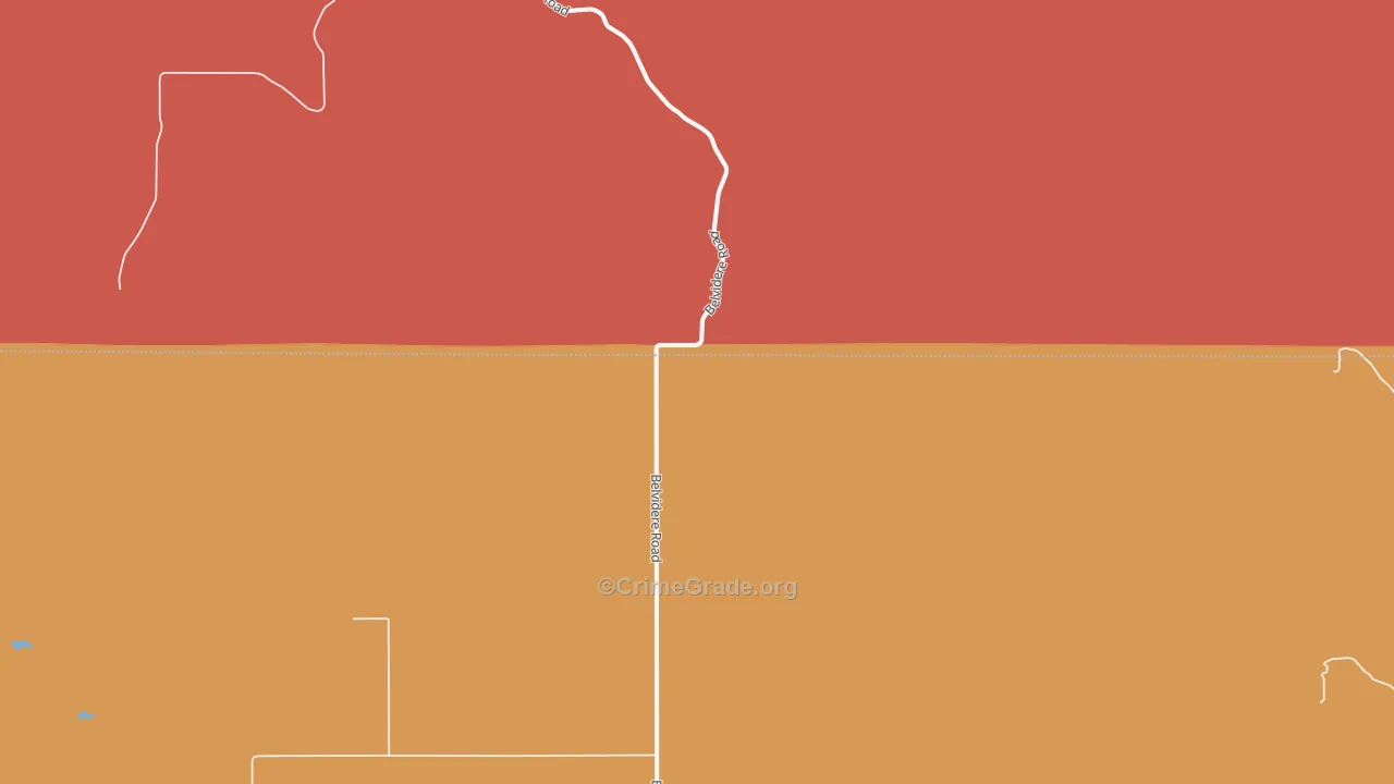 Nowlin, SD Map of Drug-Related Crime Rates