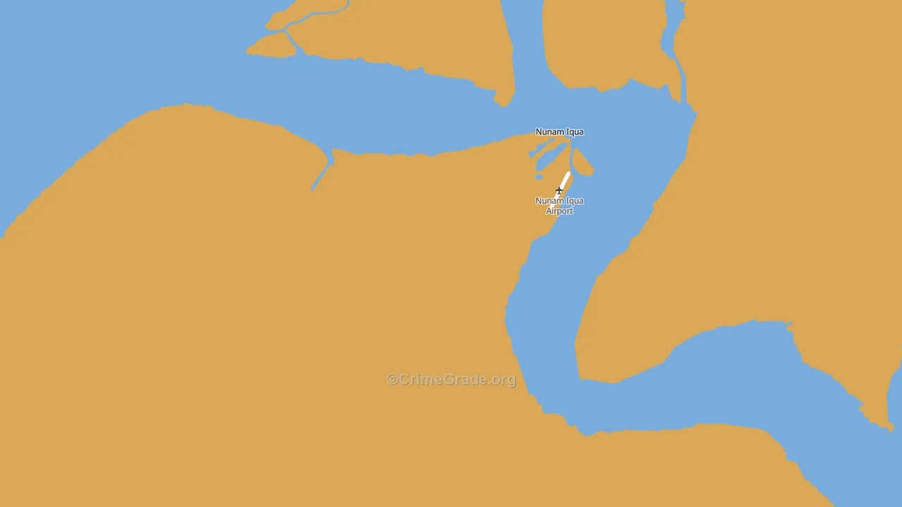 Nunam Iqua, AK Map of Drug-Related Crime Rates