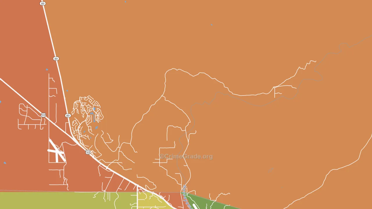 Octave, AZ Map of Drug-Related Crime Rates