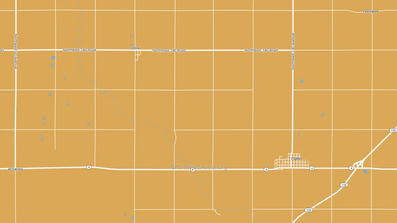 Odin, KS Map of Drug-Related Crime Rates