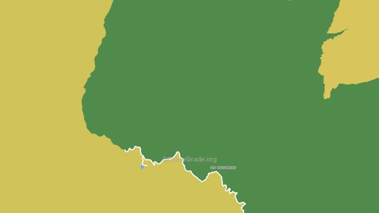 Old Columbine, AZ Map of Drug-Related Crime Rates