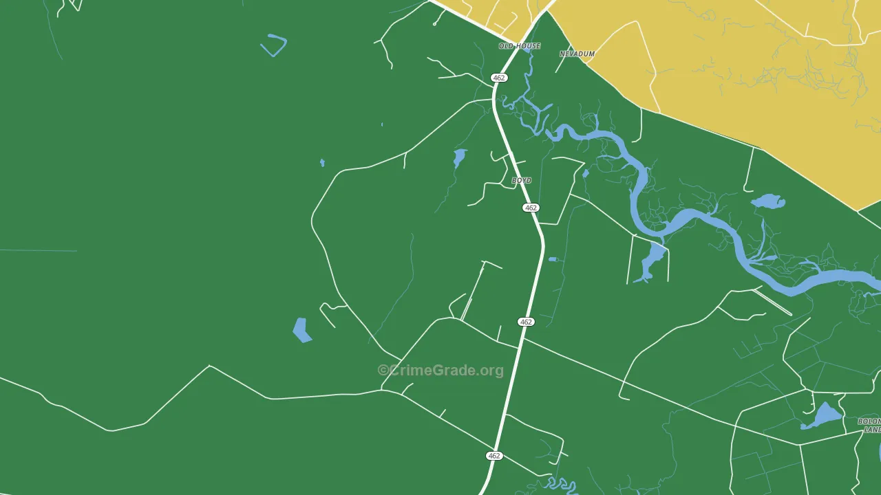 Old House, SC Map of Drug-Related Crime Rates