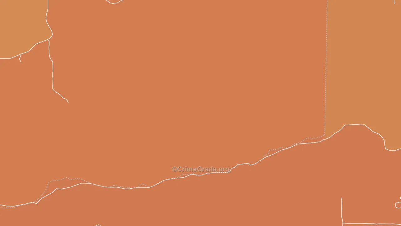Oliver, AR Map of Drug-Related Crime Rates