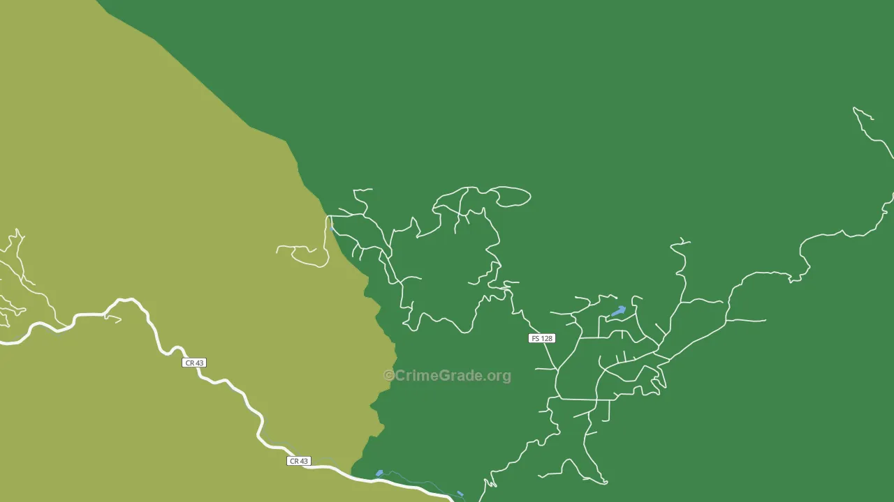 Olympus Heights, CO Map of Drug-Related Crime Rates