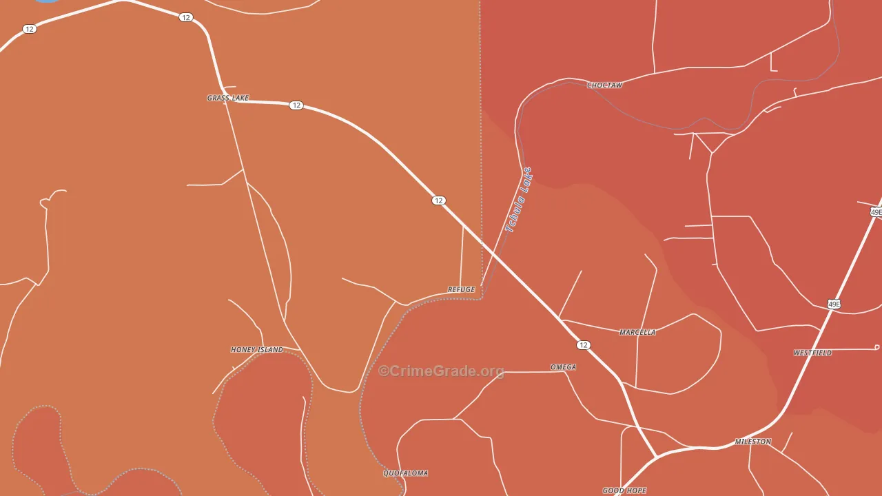 Omega, MS Map of Drug-Related Crime Rates