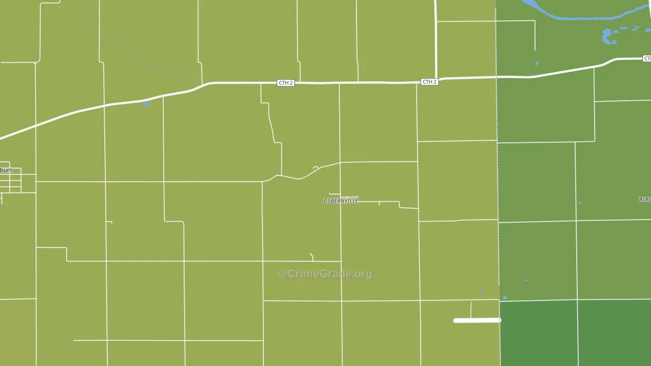 Osbernville, IL Map of Drug-Related Crime Rates