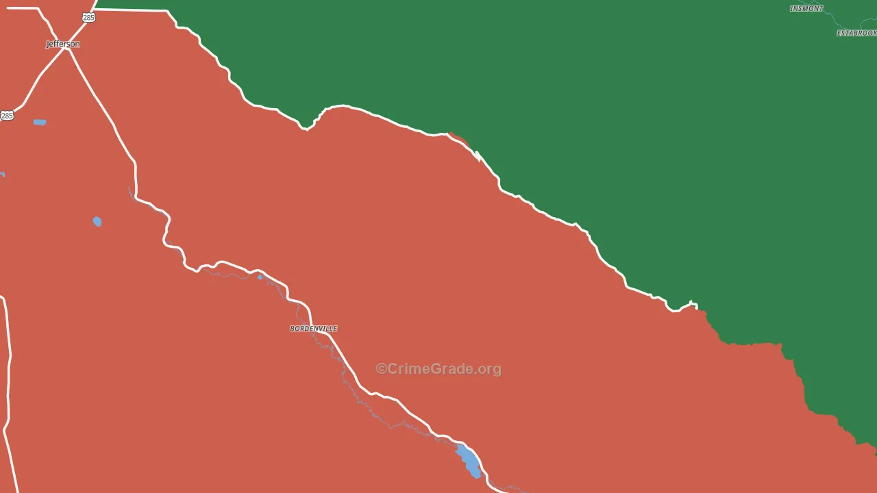 Park County, CO Map of Drug-Related Crime Rates