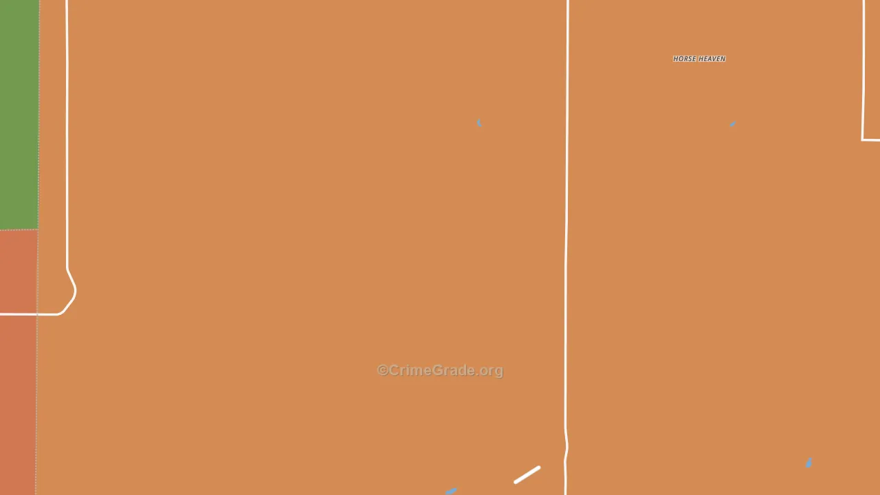 Paterson, WA Map of Drug-Related Crime Rates