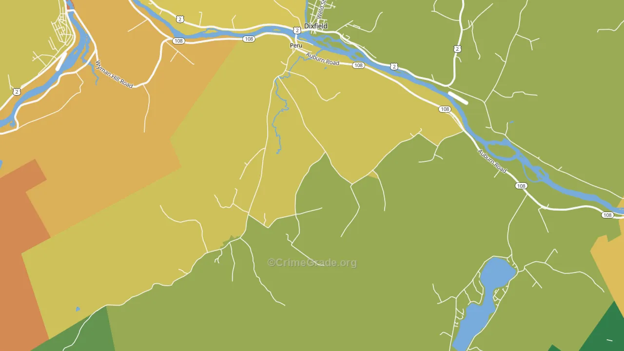 Peru, ME Map of Drug-Related Crime Rates