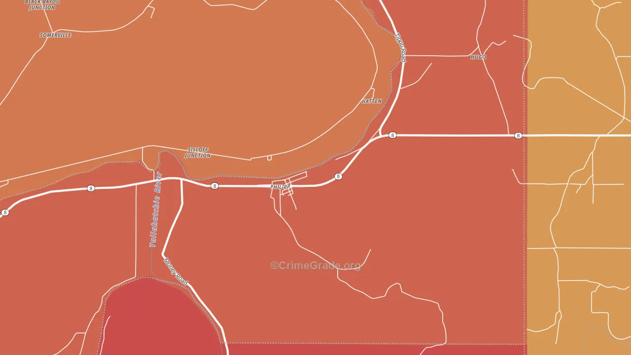 Philipp, MS Map of Drug-Related Crime Rates