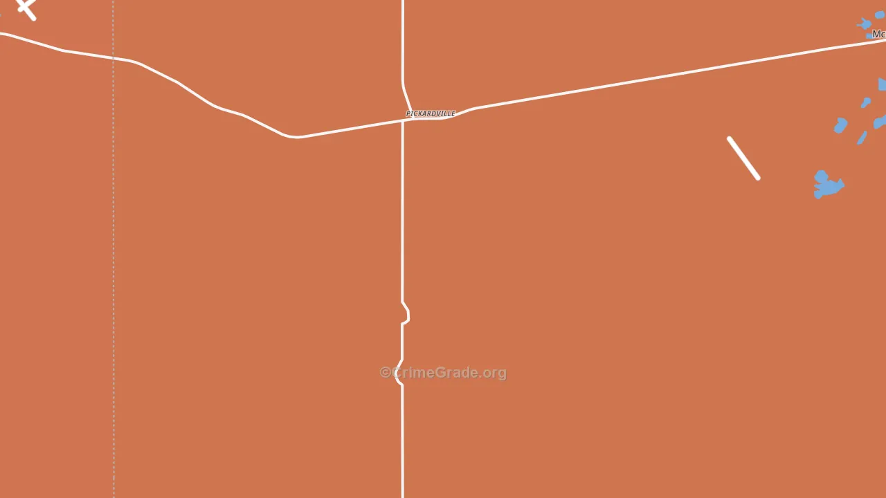 Pickardville, ND Map of Drug-Related Crime Rates